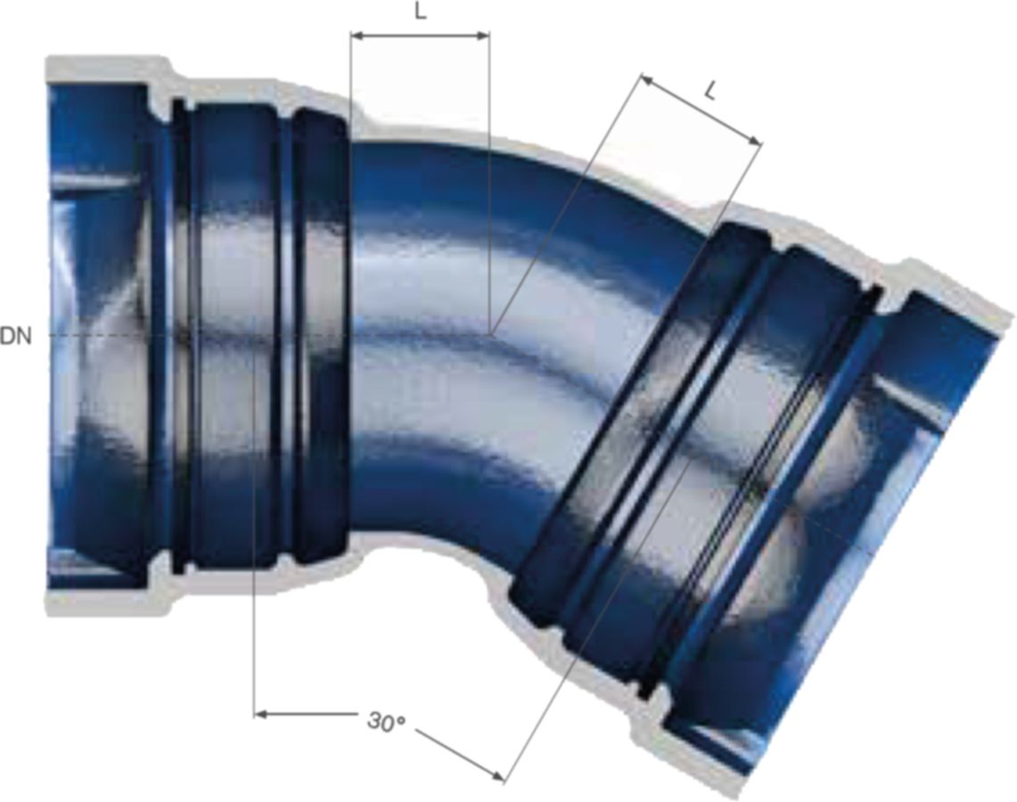 Bögen TRM MMK 30° VRS-T - TRM
