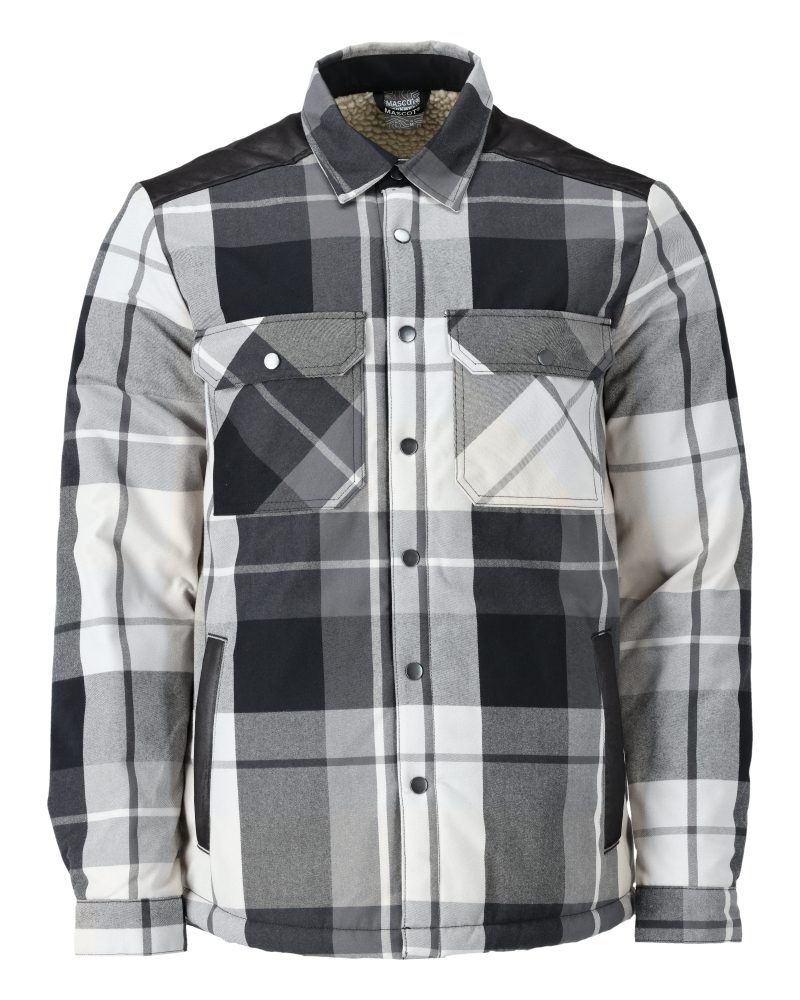 Hemd aus Flanell, kariert - 60% Baumwolle/40% Polyester