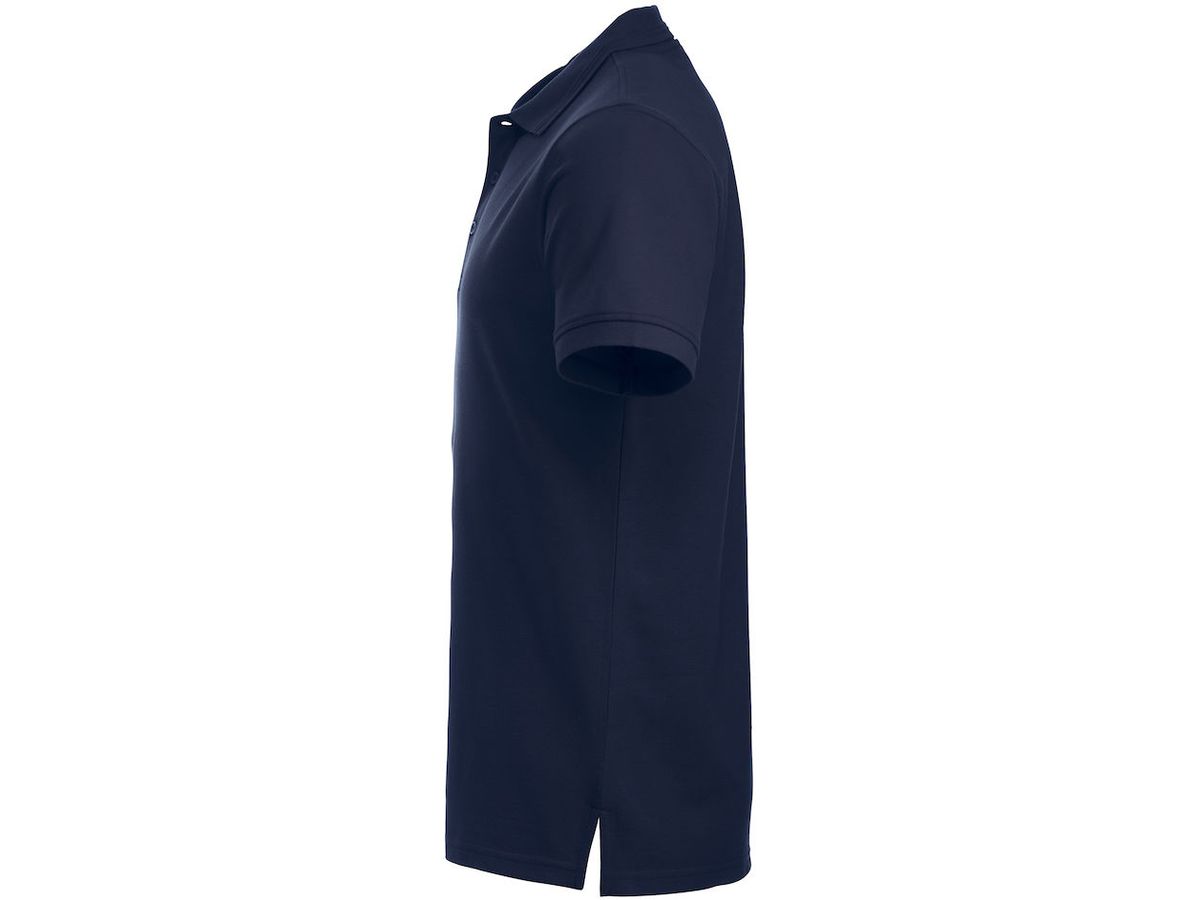 CLIQUE MANHATTAN Poloshirt Gr. L - dark navy, 65% PES / 35% CO, 200 g/m2