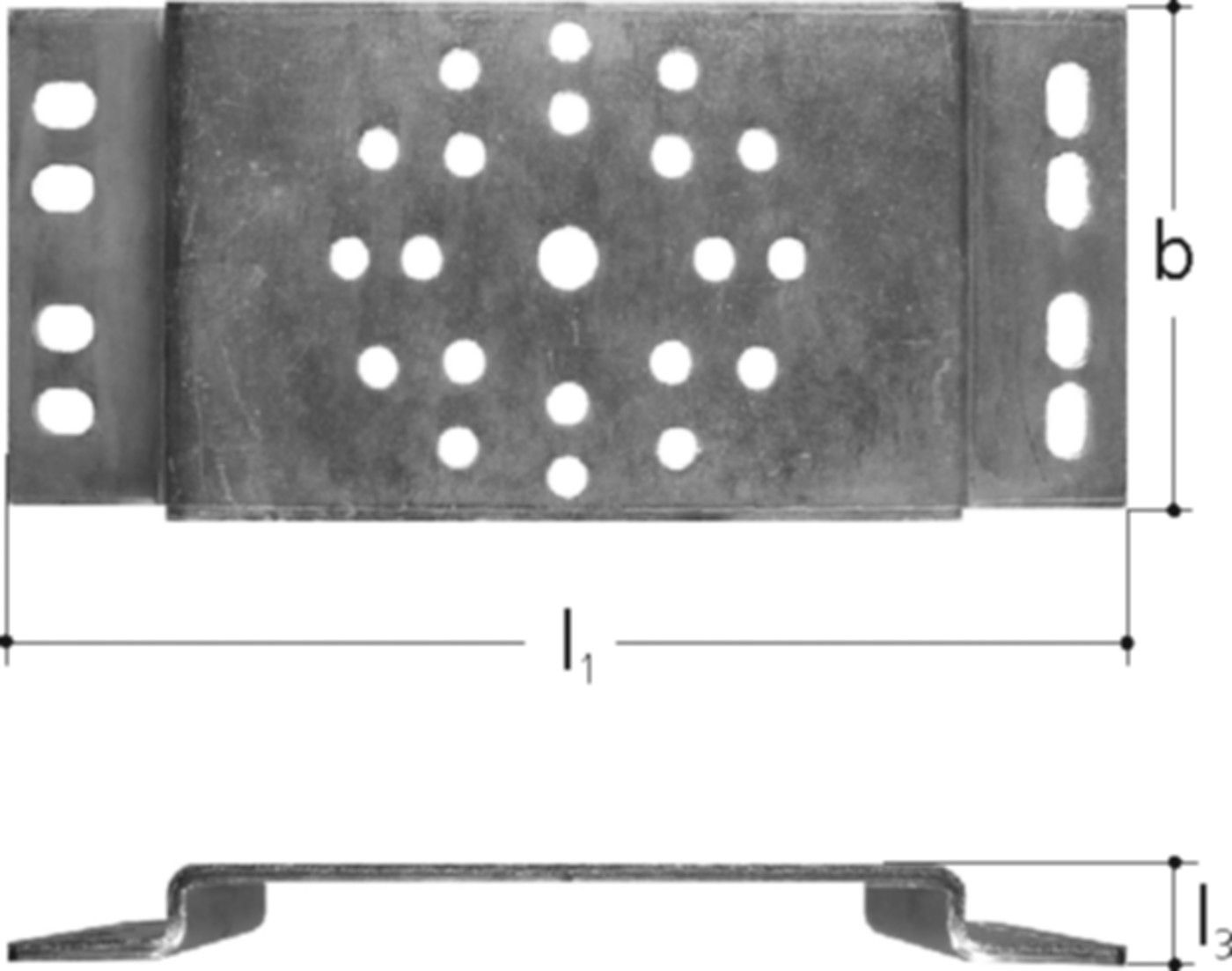 Sanipex Montageschiene, einfach