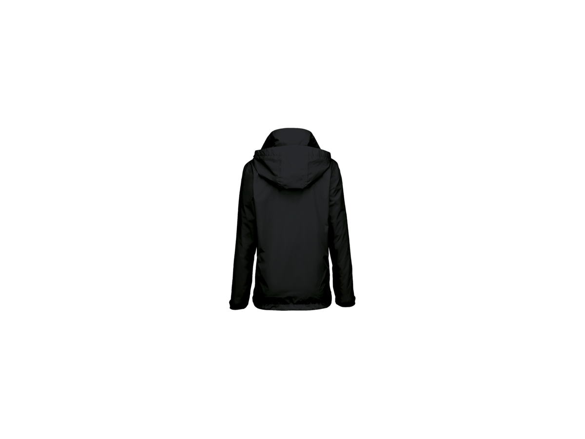 Damen-Regenjacke Colorado 3XL schwarz - 100% Polyester