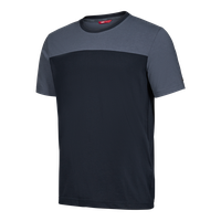ENTIRE Herren T-Shirt Gr. 2XL - Deep Blue/Dark Sea