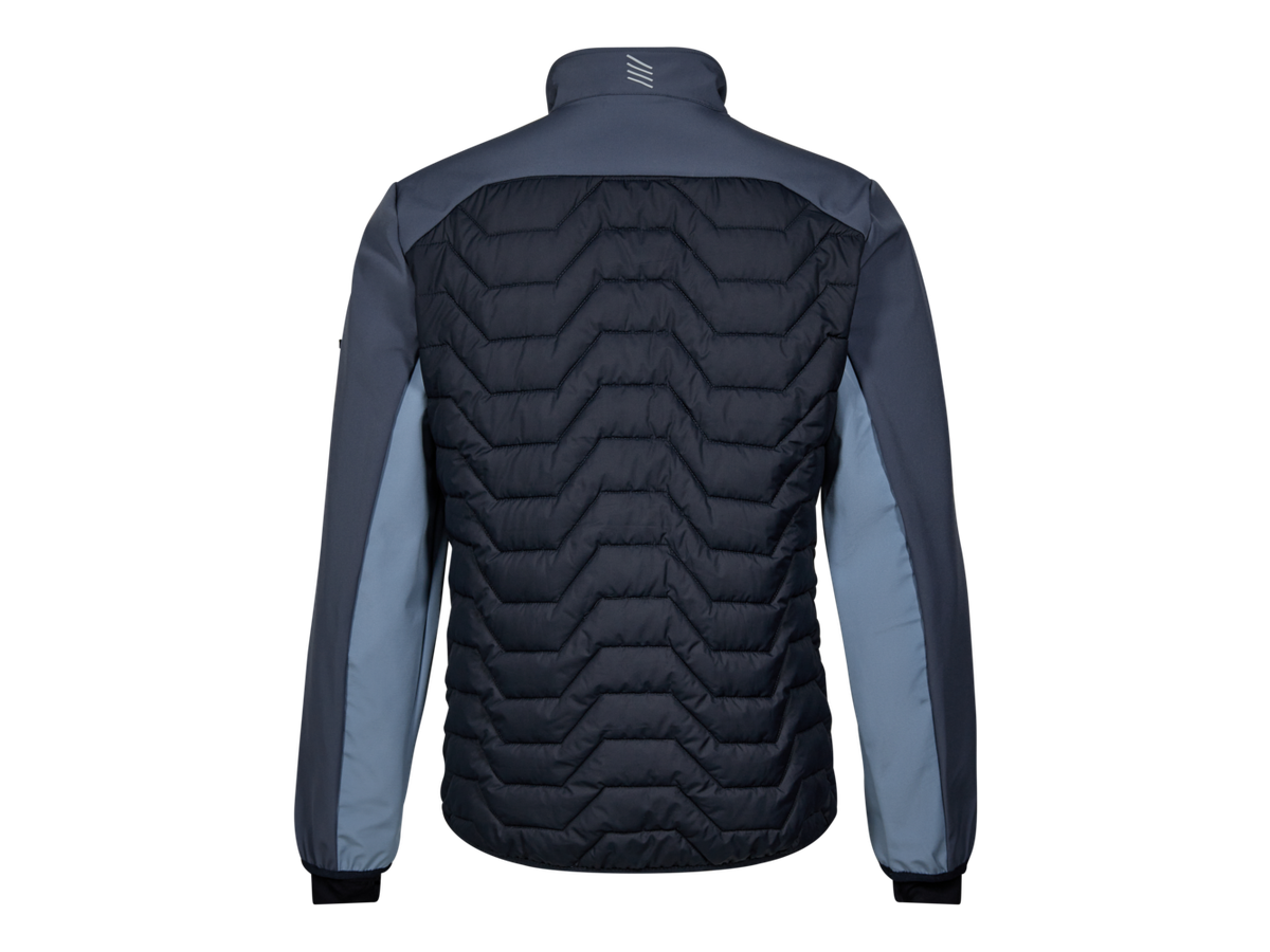 ENTIRE Steppjacke Gr. L - Deep Blue/Dark Sea