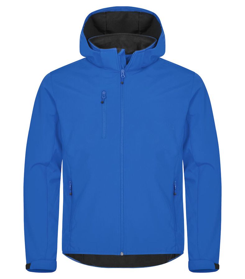 CLIQUE Classic Softshell Hoody - 96% Polyest. / 4% Elasthan