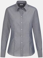 City Bluse Kent 1/1 Arm WOMEN - Gr. 34, anthrazit, 100% CO