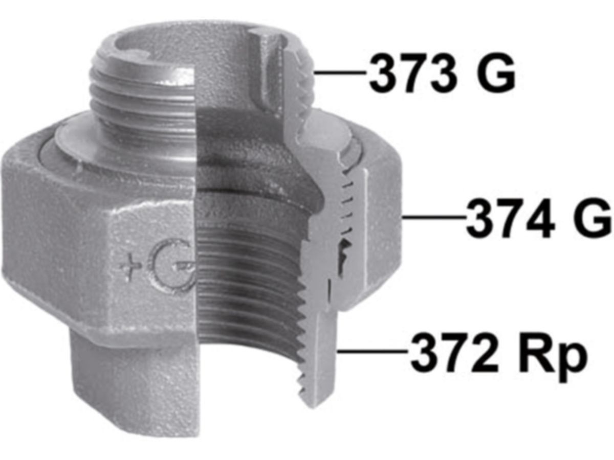 Holländer +GF+ schw. Nr. 332 11/4"