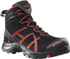 HAIX Black Eagle Safety 40 mid - S3-Sicherheitsschuh schwarz/rot