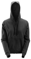 Snickers Damen Zip Hoodie - 80% Baumwolle, 20% Polyester, 300g/m2