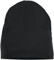 CLIQUE GROVER Fein gestrickte Mütze - Farbe: schwarz  Grösse 0