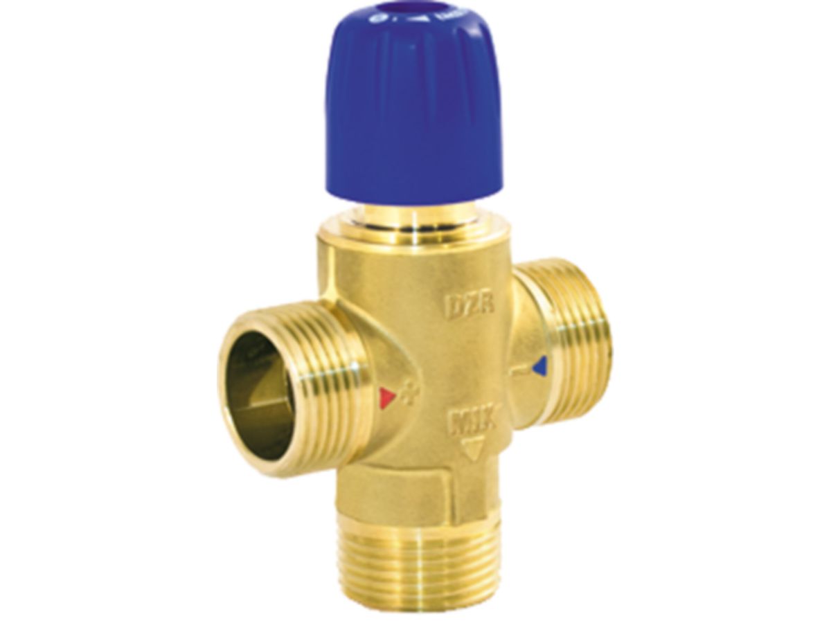 Mischventil FS 70 DN 20 1" - Regelbereich 30 - 70°C mit Verbrühschutz