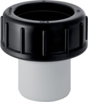 Geberit PE Stutzen mit Verschraubung - zum Kleben