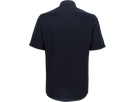 Hemd ½-Arm Business Gr. XS, schwarz - 100% Baumwolle