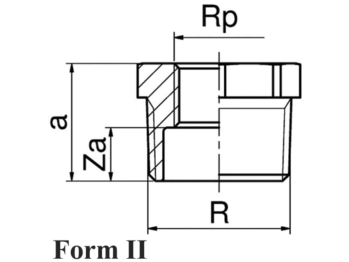 Reduktionsnippel +GF+ Serie 8000