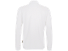 Longsleeve-Poloshirt Perf. 6XL weiss - 50% Baumwolle, 50% Polyester, 220 g/m²