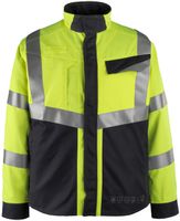 MASCOT BIEL ARBEITSJACKE Zweifarbig - 60% Modacryl/39% Baumw./1% Kohlefasern