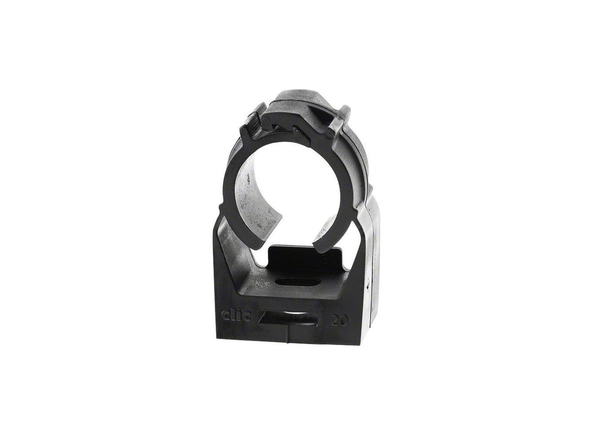 Rohrschelle CLIC schwarz - Spannbereich 14.3 - 16.8 mm