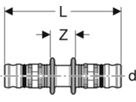 Geberit Mepla-Kupplung PVDF      16