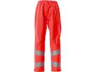 Überziehhose, Gr. 4XL - hi-vis rot, mit leichtem Futter