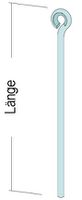 Abhängedraht mit Öse d=6mm