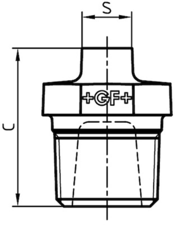 Stopfen +GF+ 290 verzinkt