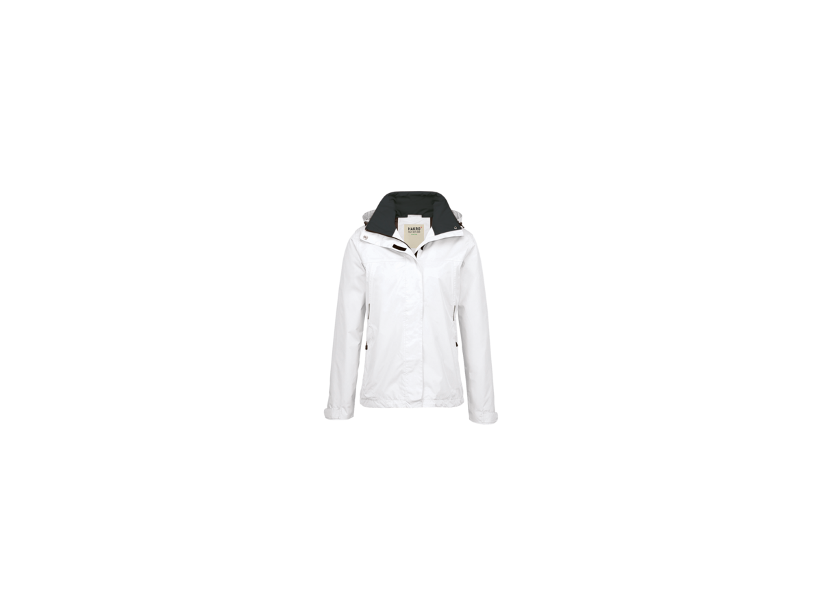 Damen-Regenjacke Colorado Gr. M, weiss - 100% Polyester