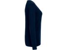 Damen-V-Pullover Merino Wool XS tinte - 100% Merinowolle