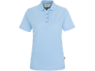 Damen-Poloshirt Classic Gr. XL, eisblau - 100% Baumwolle, 200 g/m²