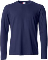 CLIQUE BASIC-T L/S Langarm T-Shirt - 100 % Baumwolle, 145 g/m²