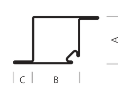 Profilstahlrohr Forster Nr.  32.600 - 50/50/20/1.75 mm
