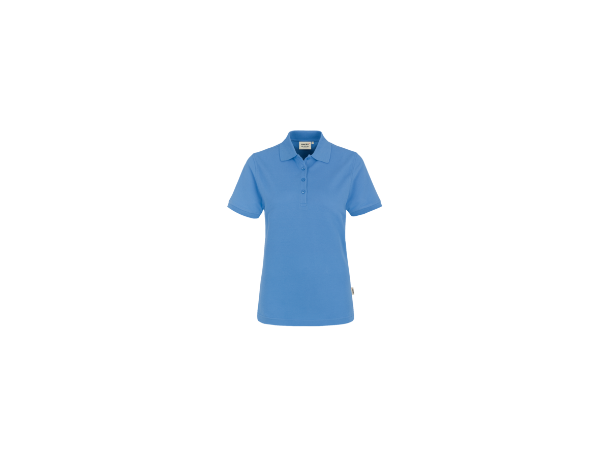 Damen-Poloshirt Classic L malibublau - 100% Baumwolle, 200 g/m²