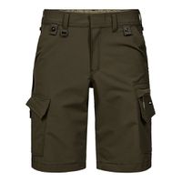 ENTIRE Arbeitsshorts Gr. 36 - Forest Green/Schwarz, 4-Wege-Stretch