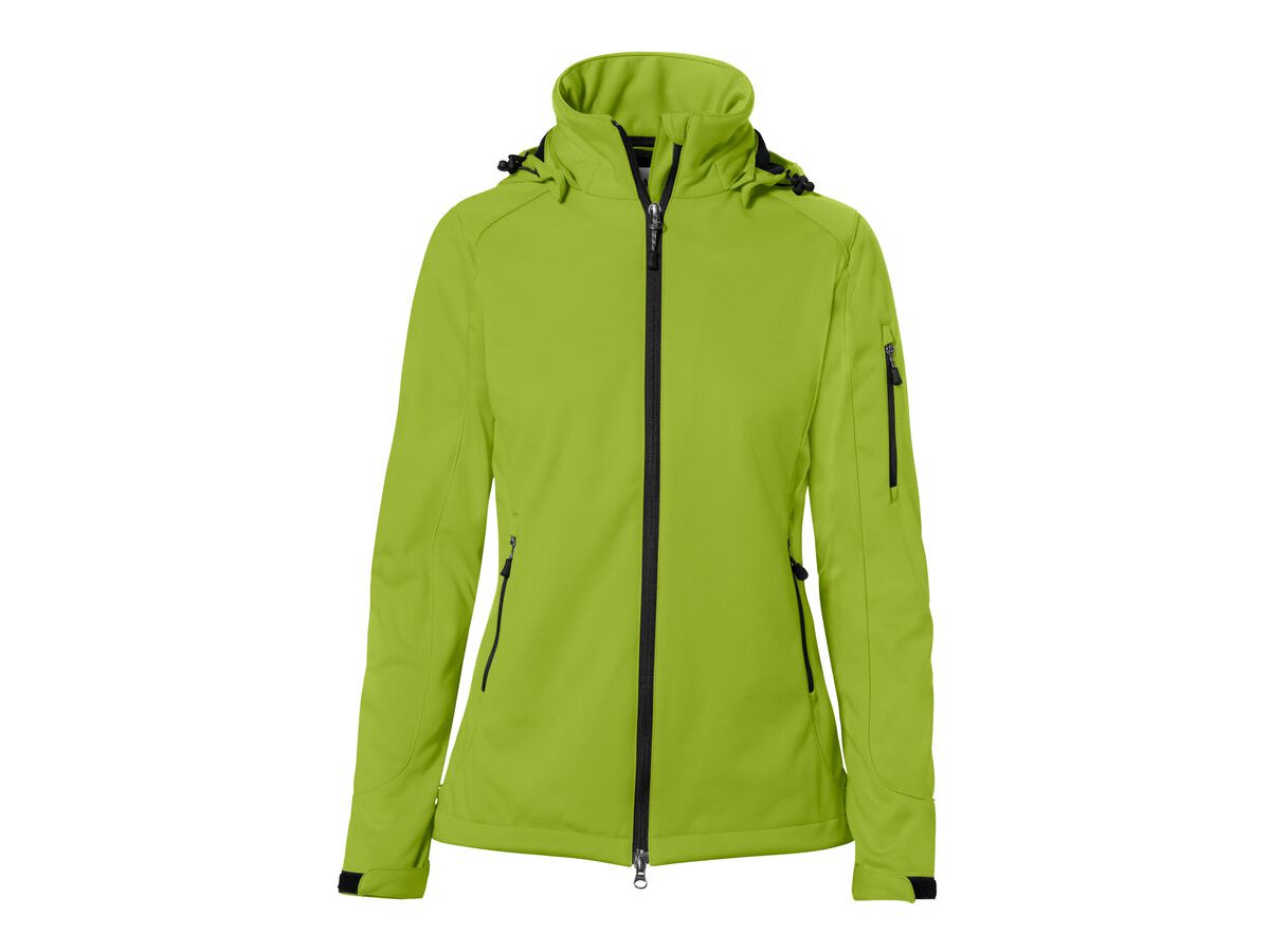 Women-Softshell-Jacke Alberta Interlock- - 3-Lagen-Laminat aus 100 % Polyester