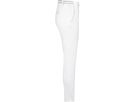 Damen 7/8-Hose Stretch, Gr. XS - weiss