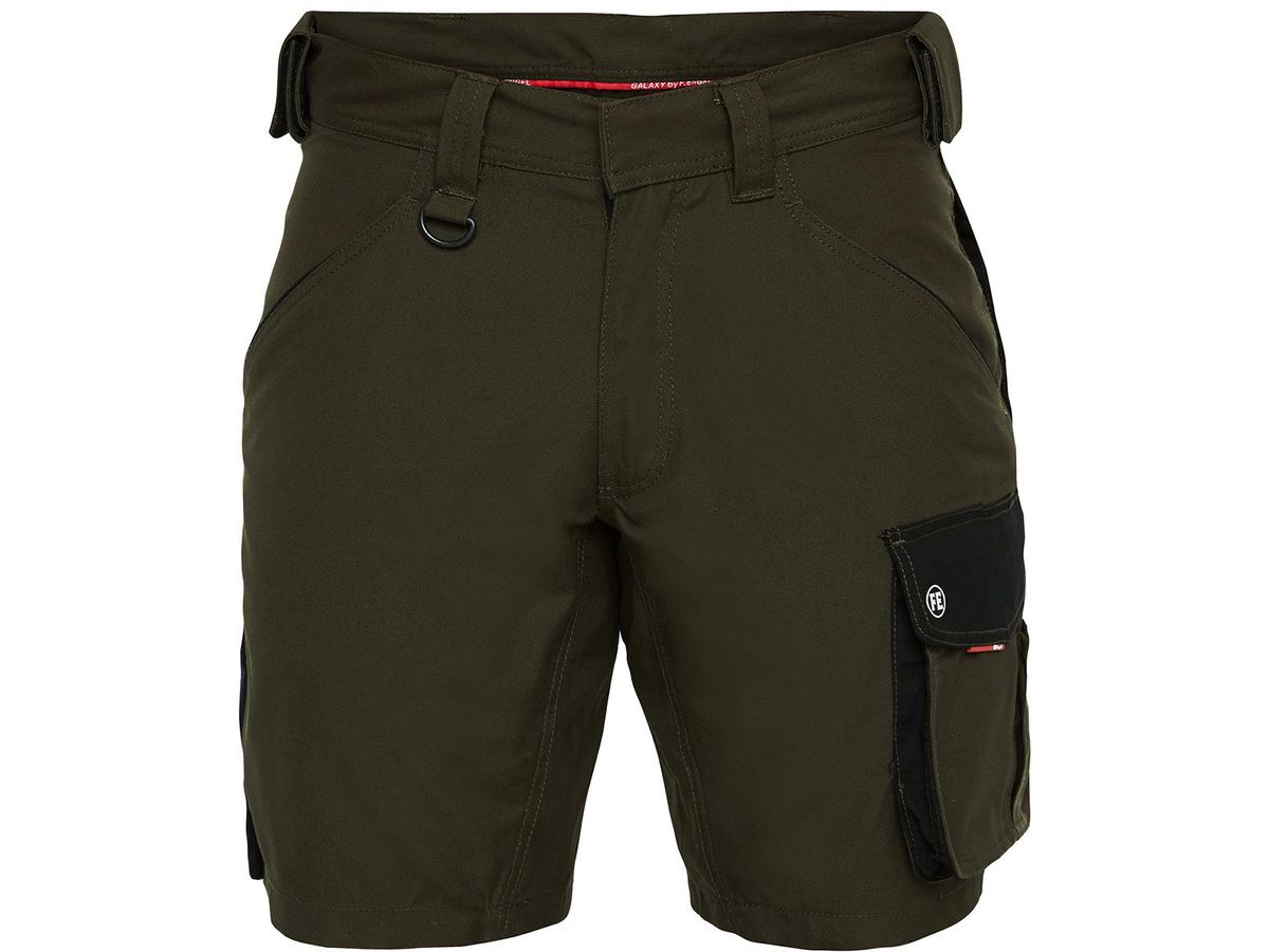 Galaxy Shorts Gr. 50/100 - Farbe: forestgreen,schwarz, 100% Polyest