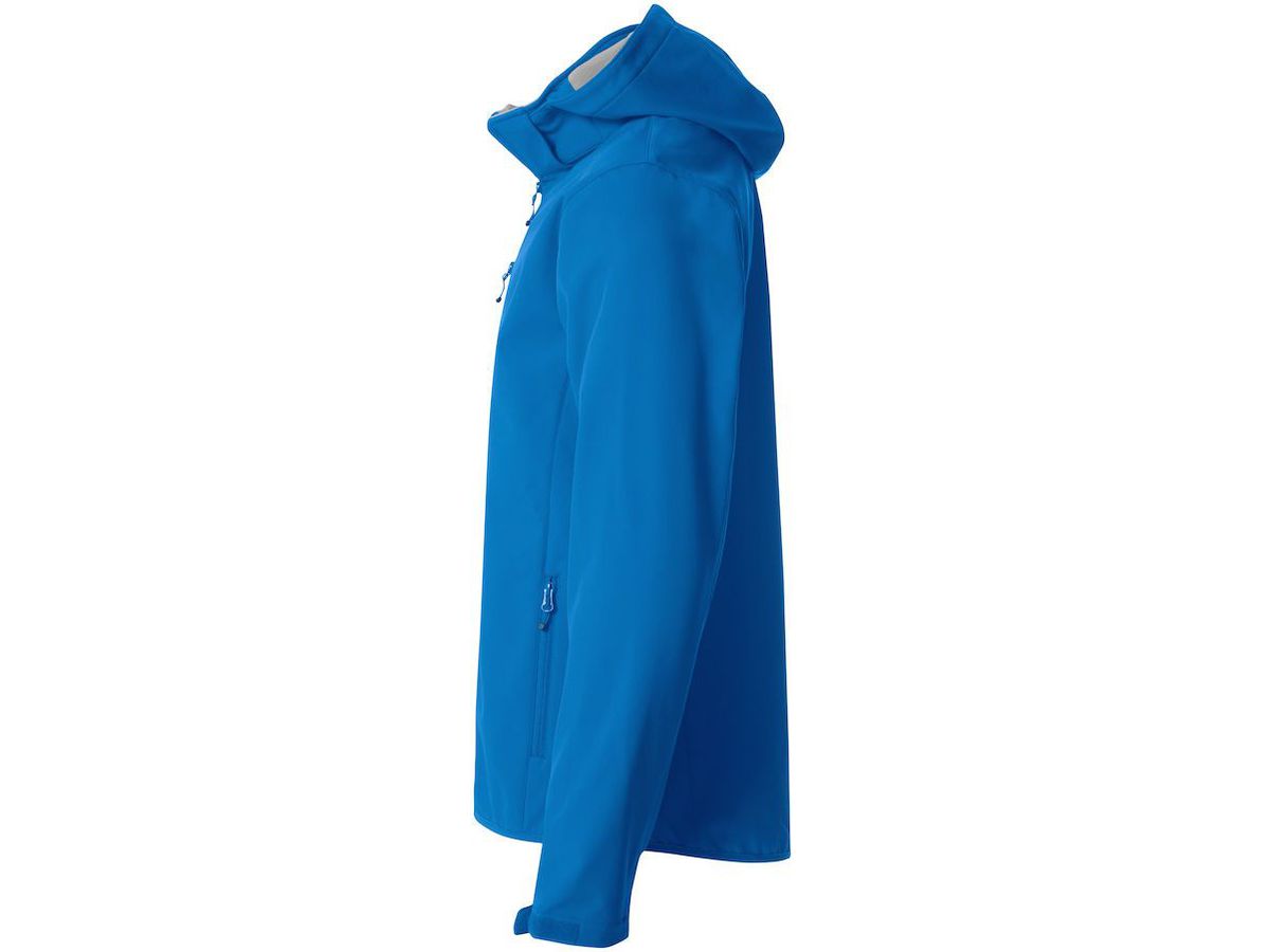 Basic Hoody Softshell Gr. 4XL - royalblau
