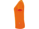 Damen-V-Shirt Perf. Gr. 6XL, orange - 50% Baumwolle, 50% Polyester, 160 g/m²