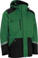 ELKA Working Xtreme Stretchjacke Gr. 2XL - Grün/Schwarz, 100% PES