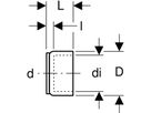 Geberit PE Sifonanschlussmuffe