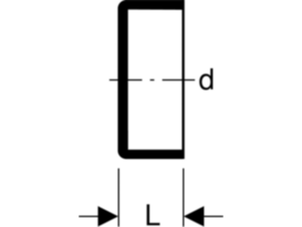 Geberit Verschlussdeckel 56