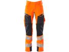 Hose mit Knietaschen, Stretch - 83% rPES / 17% EOL, 205 g/m2