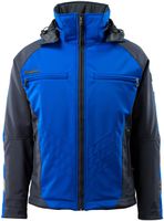 Darmstadt Softshelljacke, Gr. 2XL - kornblau/schwarzblau