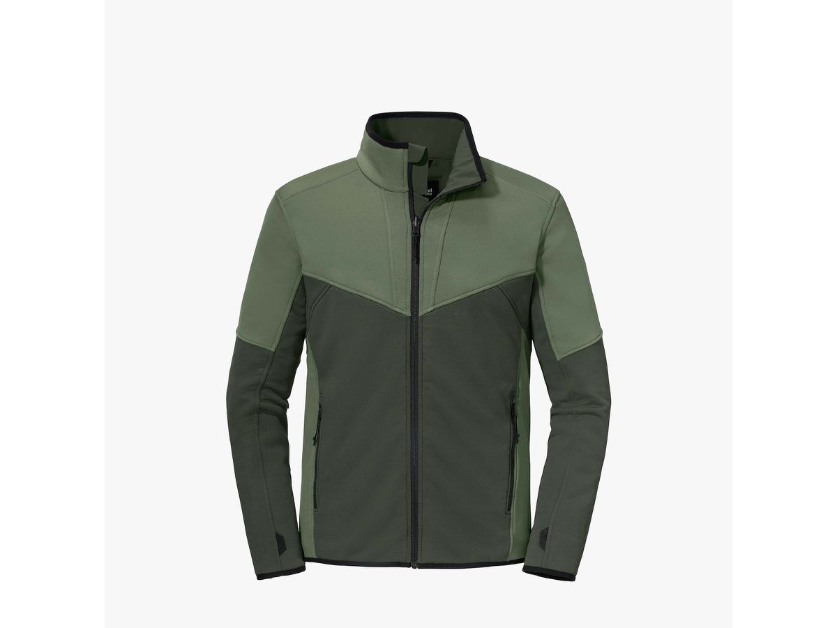 Arbeitsjacke Zipln Herren Gr. 5XL - 94%Polyester 6%Elasthan, grün