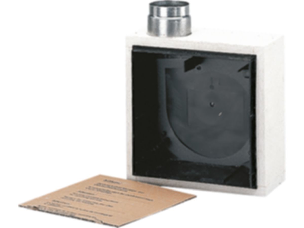 Einrohrlüfter,Unterputzgehäuse MAICO - ER-UPB Brandschutz-Absperrvorrichtung