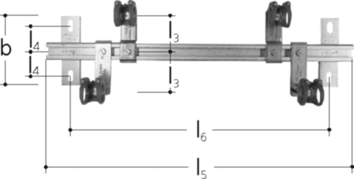 Sanipex Halterung für Verteiler