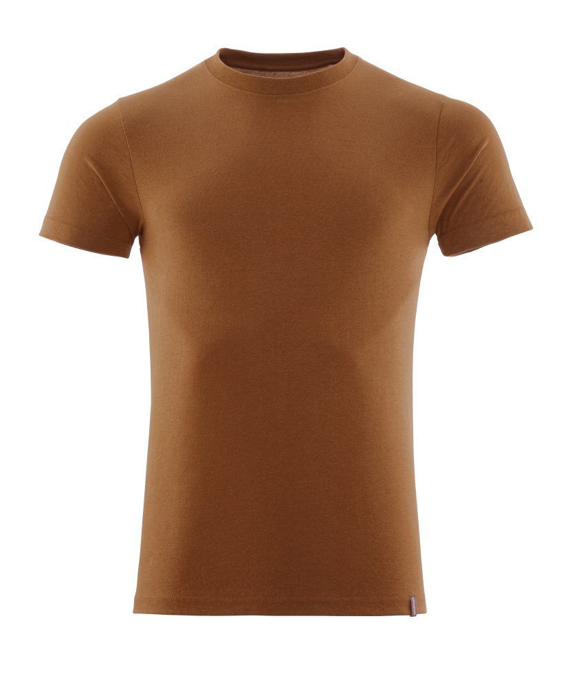 MASCOT® T-Shirt nussbraun M - 60% Bio-Baumwolle/40% Recyceltes Poly