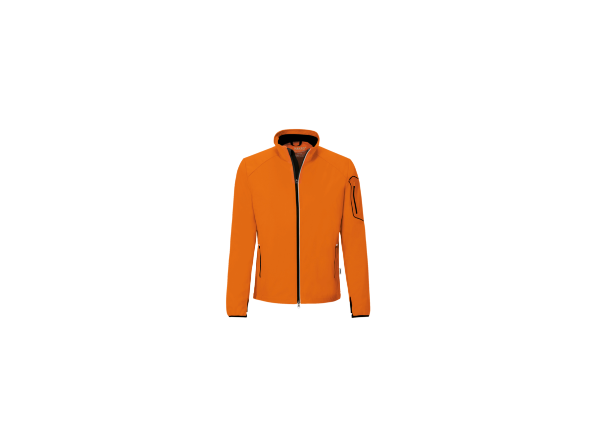 Light-Softsh.jacke Brantford 5XL orange - 100% Polyester, 170 g/m²