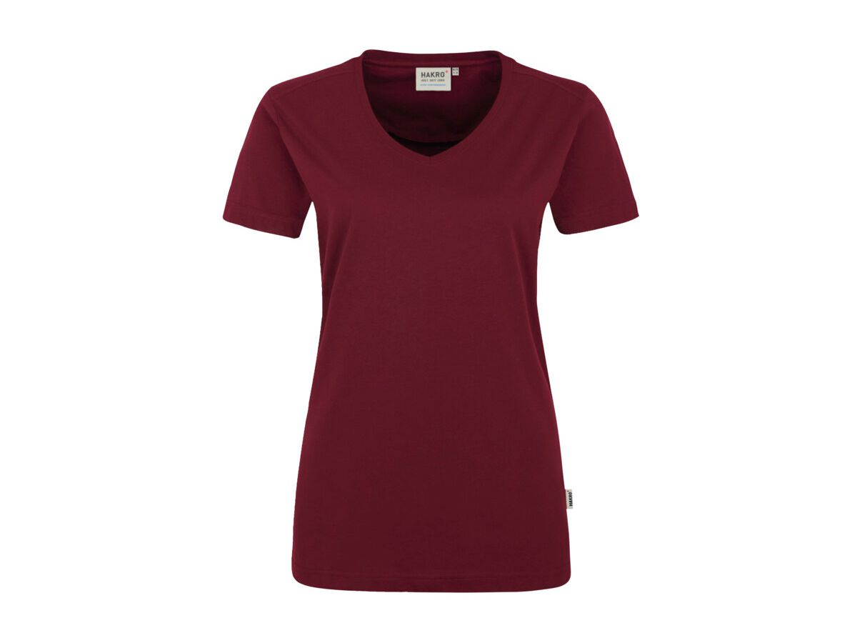 Damen V-Shirt Mikralinar PRO - 50% CO / 50% PES, 190 g/m2