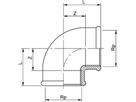 Messing-Winkel Nr. 90            11/2"