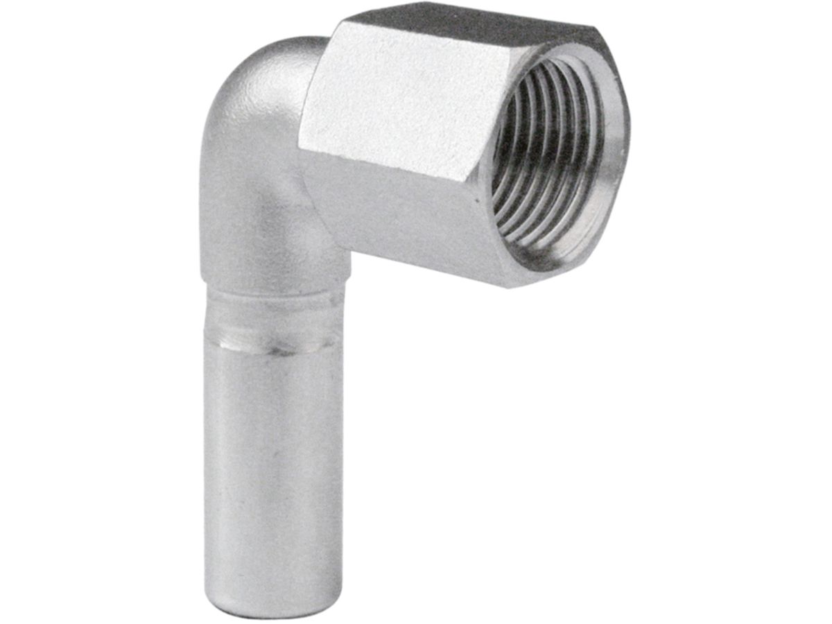 Übergangswinkel 90° mit AG Inox - 22-3/4"