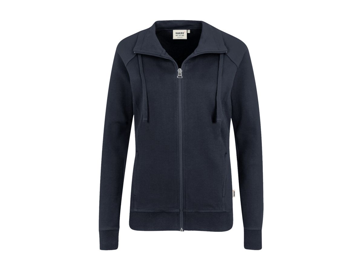 Women-Sweatjacke College weinrot - 100 % Baumwolle, 200 g /m²